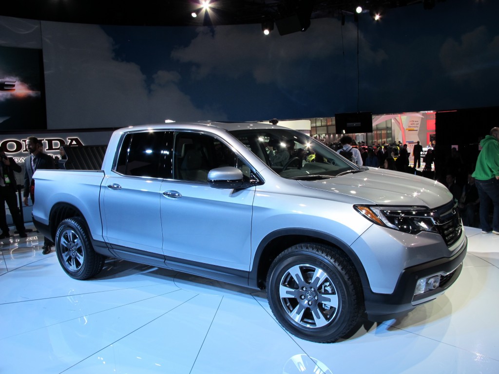 Image: 2017 Honda Ridgeline, 2016 Detroit Auto Show, size ...