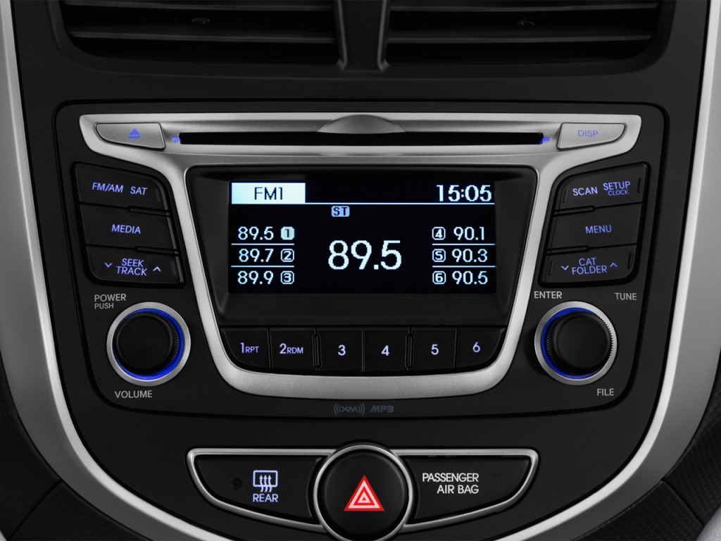 Image: 2017 Hyundai Accent SE Hatchback Automatic Audio System, size ...