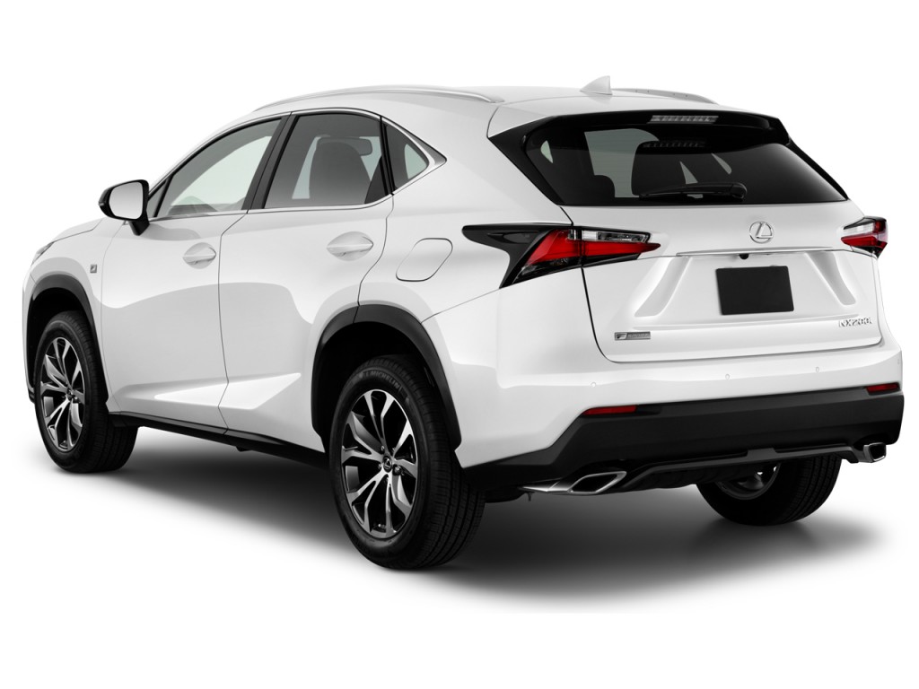 Image: 2017 Lexus NX NX Turbo F Sport FWD Angular Rear Exterior View