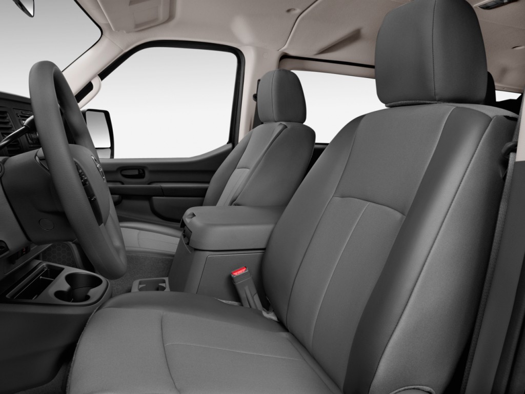 Image: 2017 Nissan NV Passenger V8 SV Front Seats, size: 1024 x 768 ...
