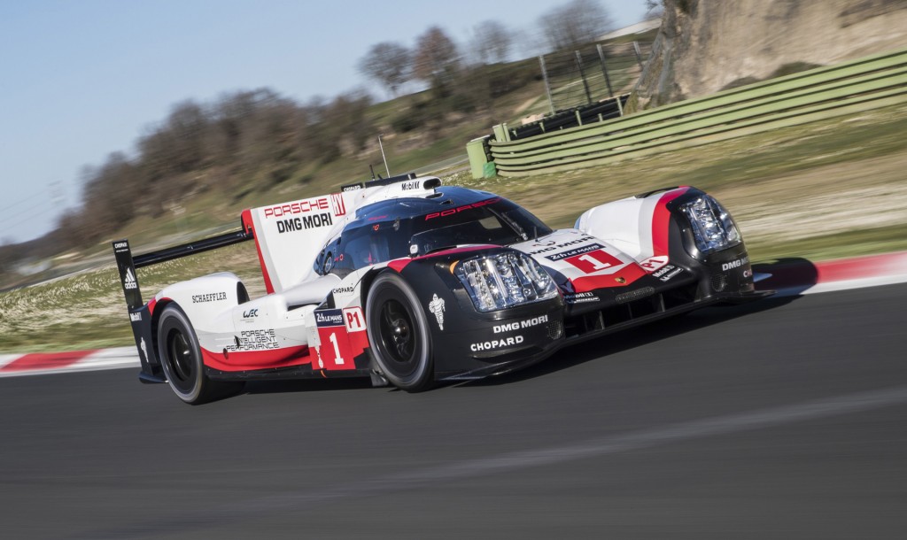 2017 Porsche 919 Hybrid LMP1 race car