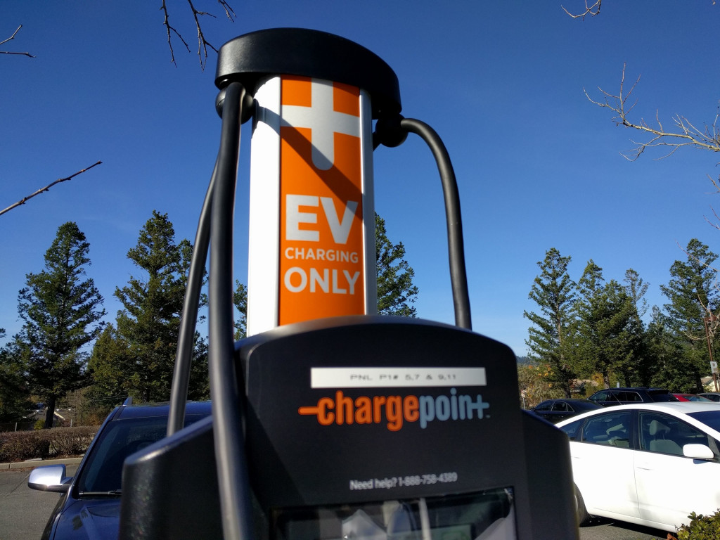 Electric Vehicle Charger Santa Cruz Downtown Area - Lacie Norene