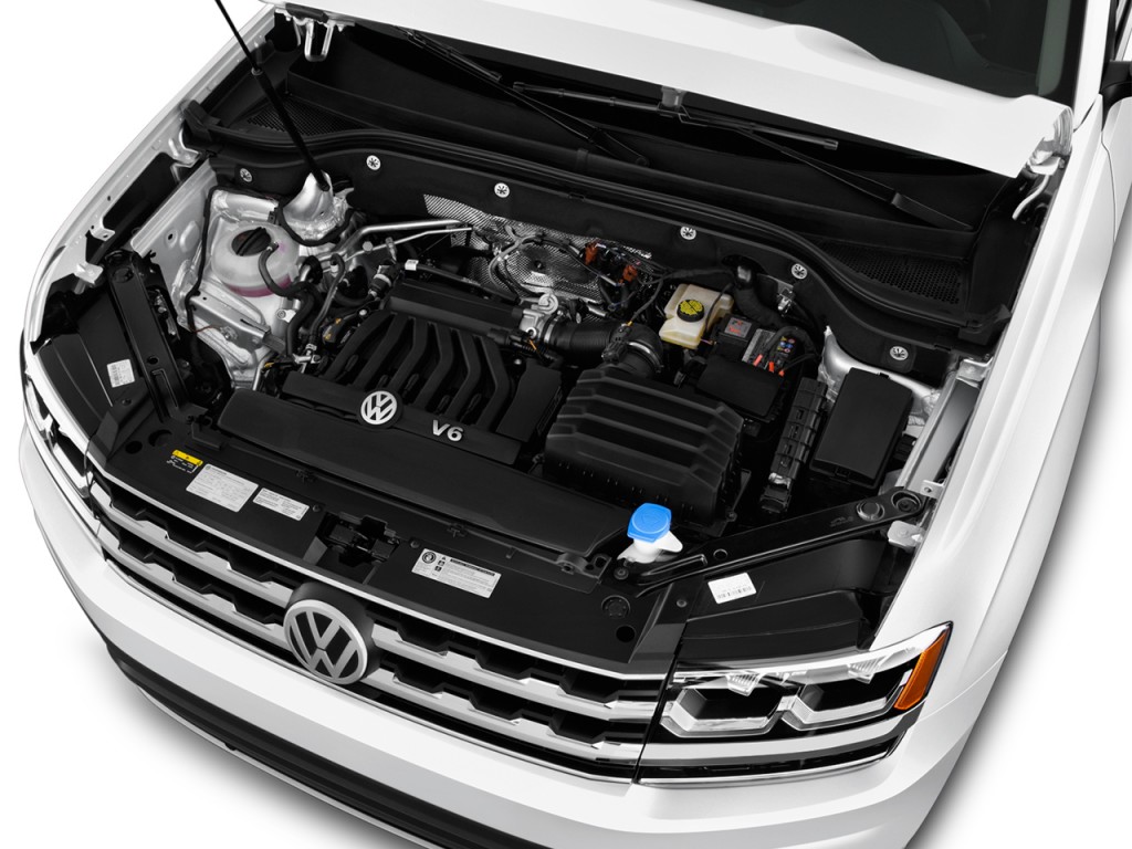 Image: 2018 Volkswagen Atlas 3.6L V6 SEL 4MOTION Engine ...