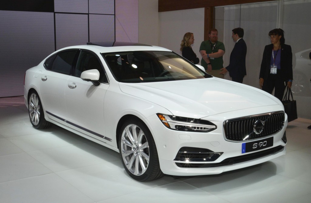 The 2018 Volvo S90 boasts a back seat fit for a king lead image