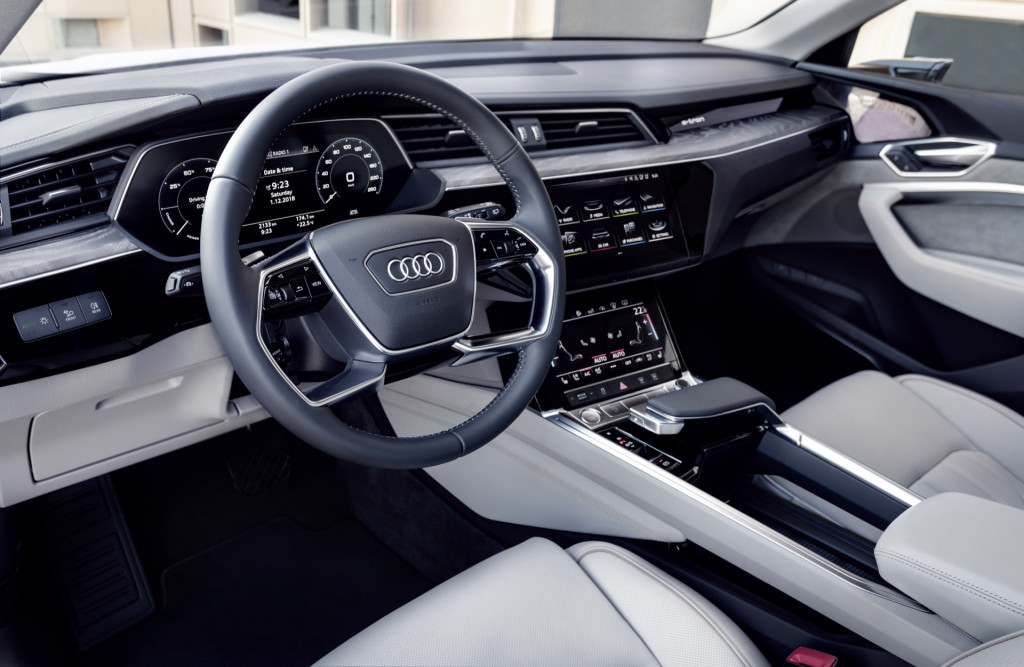 2019 Audi e-tron first drive - Abu Dhabi UAE, December 2018