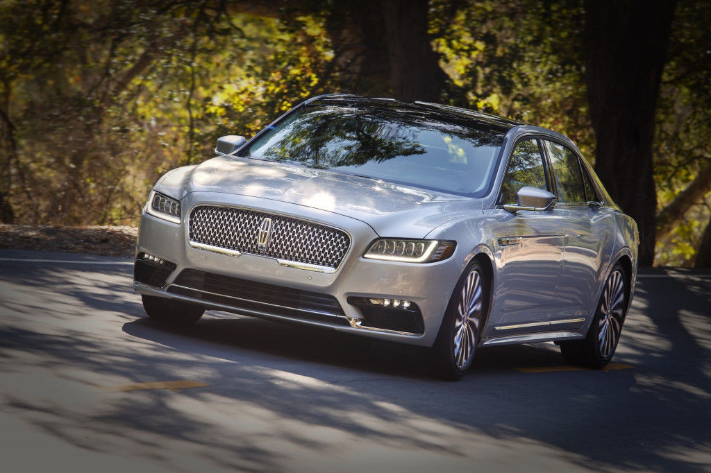 2019 Lincoln Continental earns IIHS Top Safety Pick+ award lead image