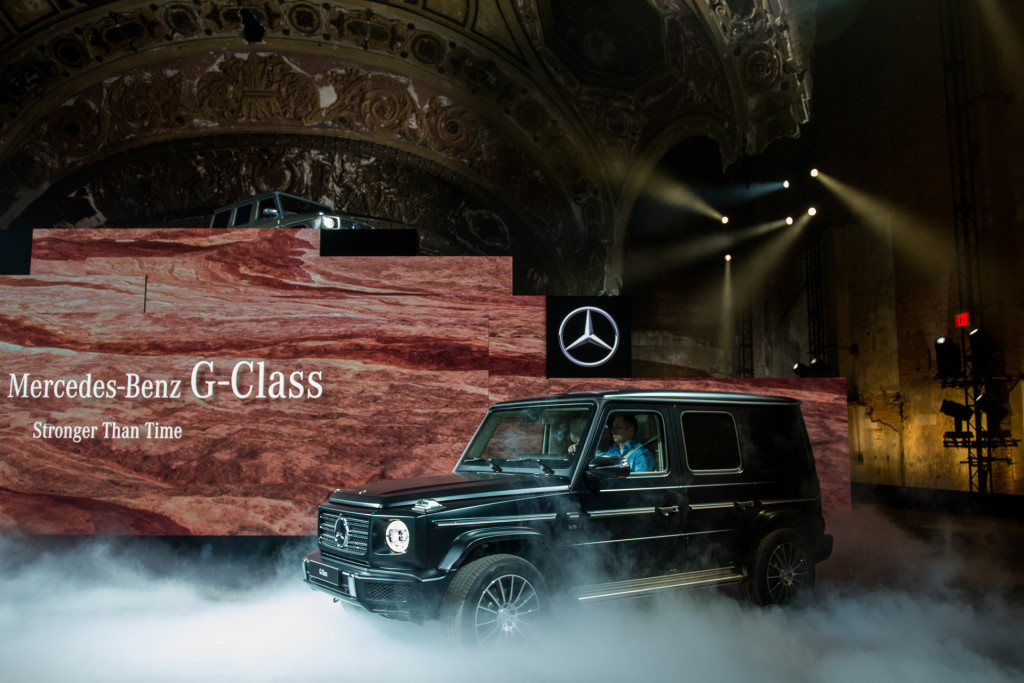 2019 Mercedes-Benz G-Class, 2018 Detroit auto show
