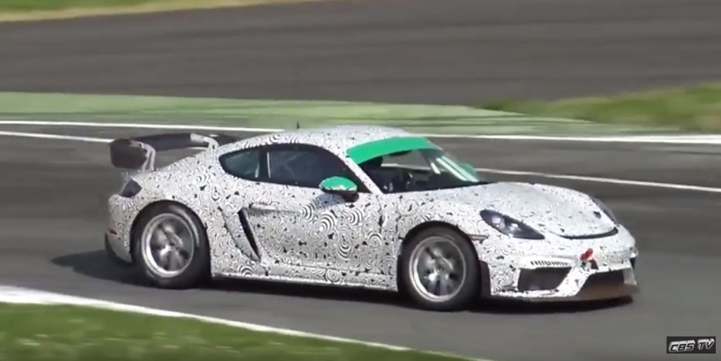 19 Porsche 718 Cayman Gt4 Clubsport Race Car Storms Monza