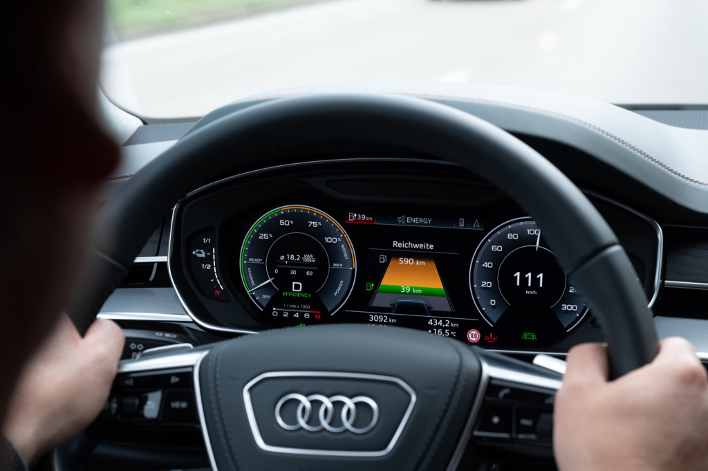 2020 Audi A8 plug-in hybrid (Euro spec)