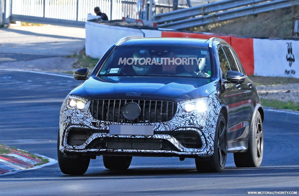 2020 Mercedes Amg Glc63 Spy Shots