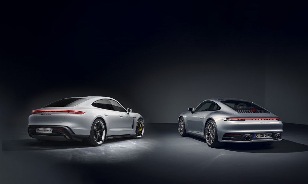 2020 Porsche 911 vs. 2020 Porsche Taycan: Performance past vs. performance  future
