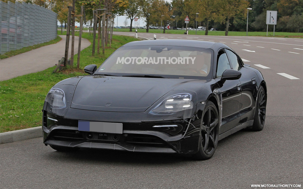 2020 porsche mission e electric sedan spy shots  image via s baldauf sb medien_100625825_l