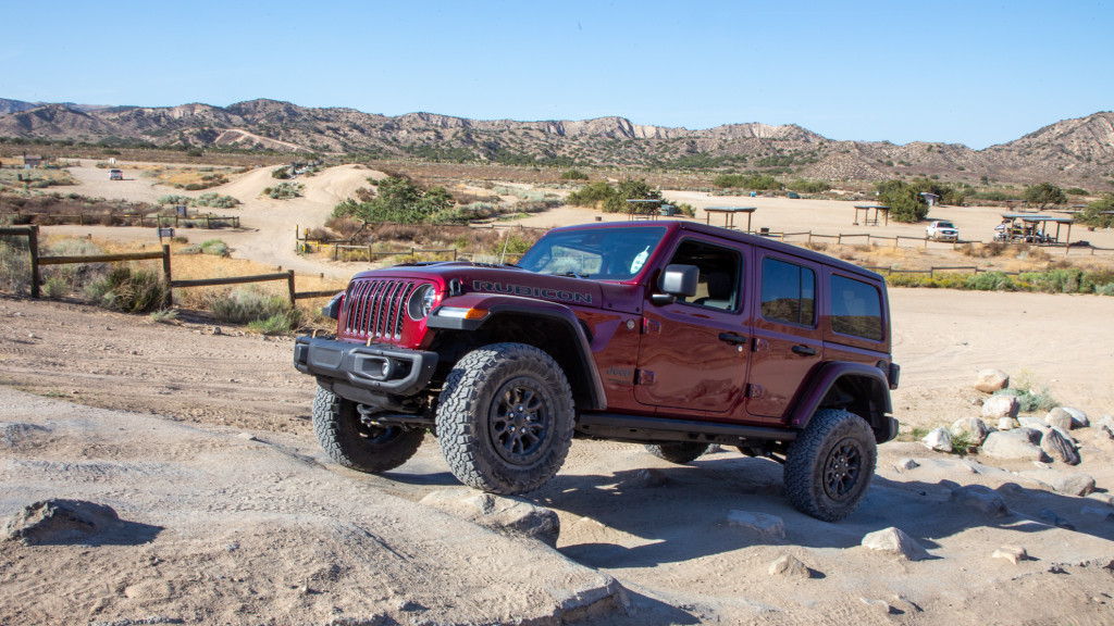 2021 Jeep Wrangler Rubicon 392 drives fast over any surface, sometimes too  fast