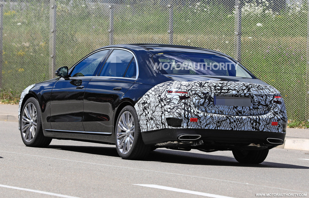 21 Mercedes Benz S Class Spy Shots And Video