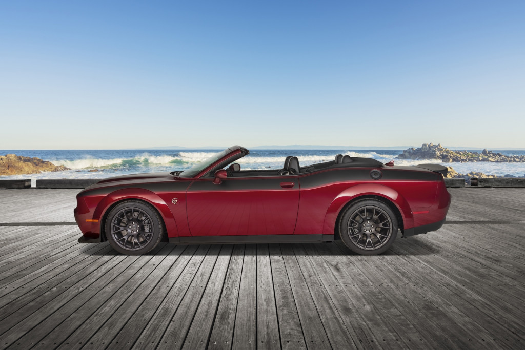 2022 Dodge Challenger convertible conversion by Drop Top Customs