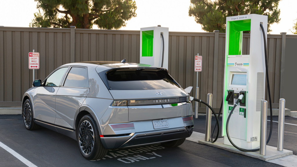Electrify America EV Fast Chargers come in 50 mile intervals