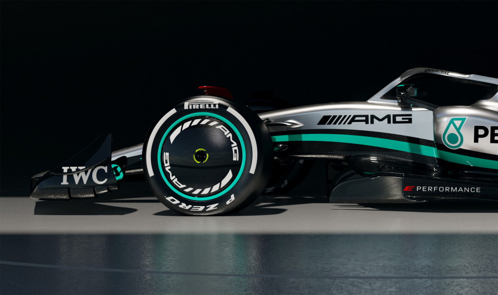 2022 Mercedes-Benz AMG W13 E Performance Formula One race car