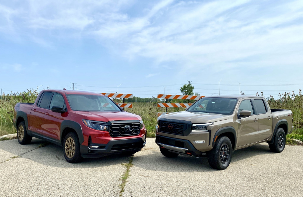 2022 Nissan Frontier vs. 2021 Honda Ridgeline Compare Trucks