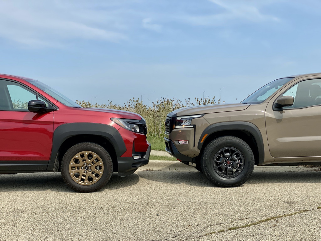 2022 Nissan Frontier vs. 2021 Honda Ridgeline Compare Trucks