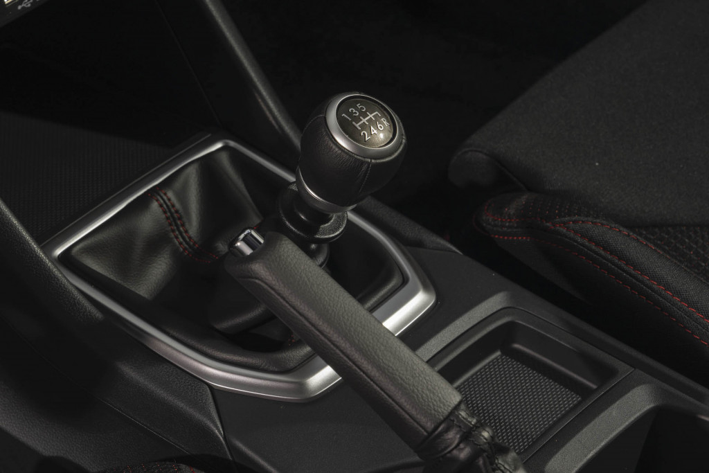 Subaru hasn't forgotten what makes a WRX a WRX, and a 6-speed manual transmission is still standard.