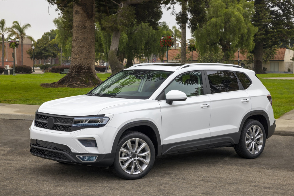 2022 Volkswagen Taos tested, 2021 Ford F-150 reigns, Mustang Mach-E price drops: What's New @ The Car Connection lead image
