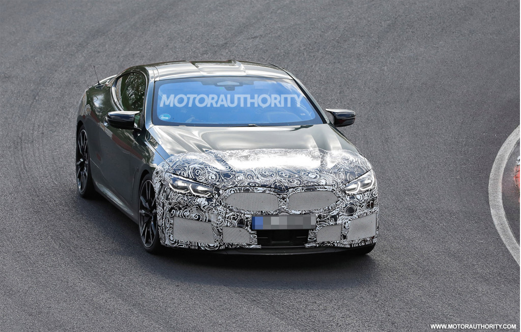 2023 BMW 8-Series spy shots and video: Mid-cycle update for mega coupe