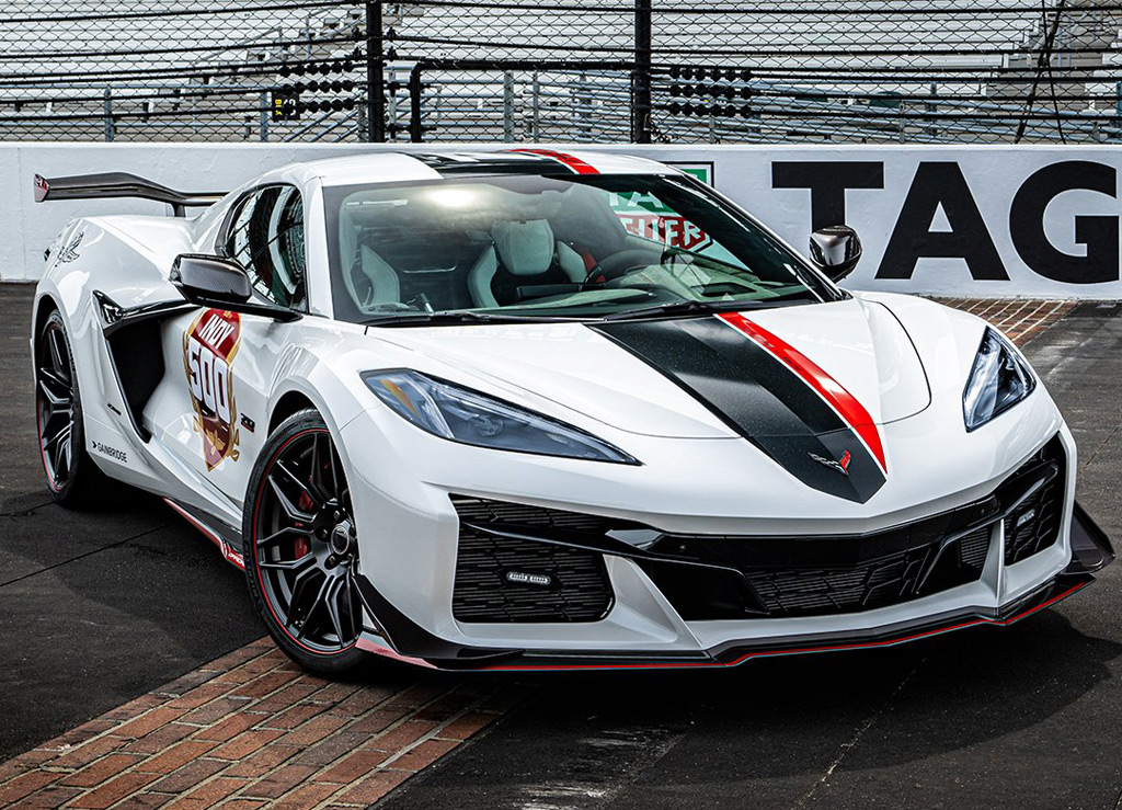 Chevy Corvette Z06 selected as pace car for 2022 Indy 500