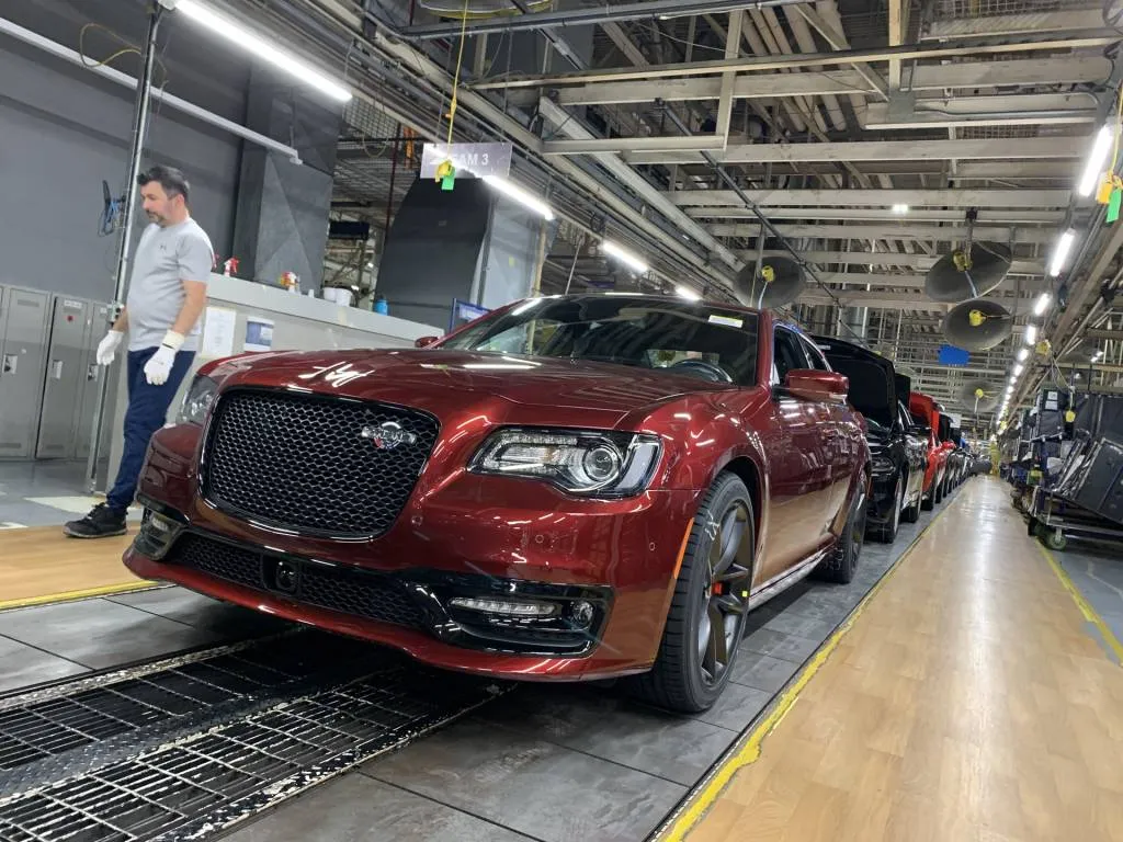 Final 2023 Chrysler 300C is built - Dec. 8, 2023