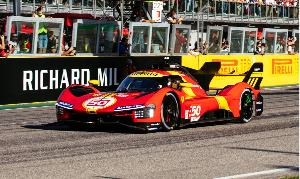 2023 Ferrari 499P LMH race car