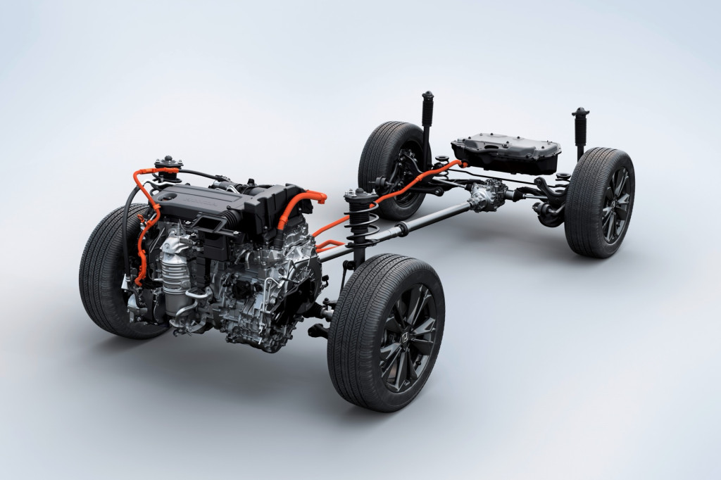 Hệ thống truyền động Honda CR-V Hybrid 2023
