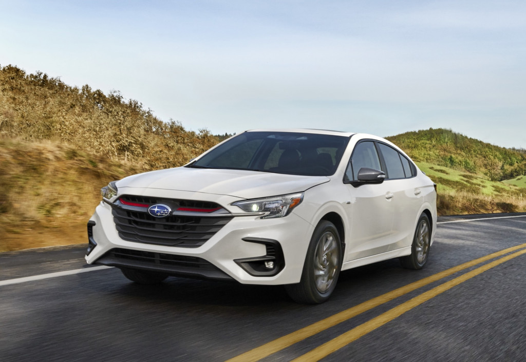 2023 Subaru Legacy sedan updated with fresh face, improved tech