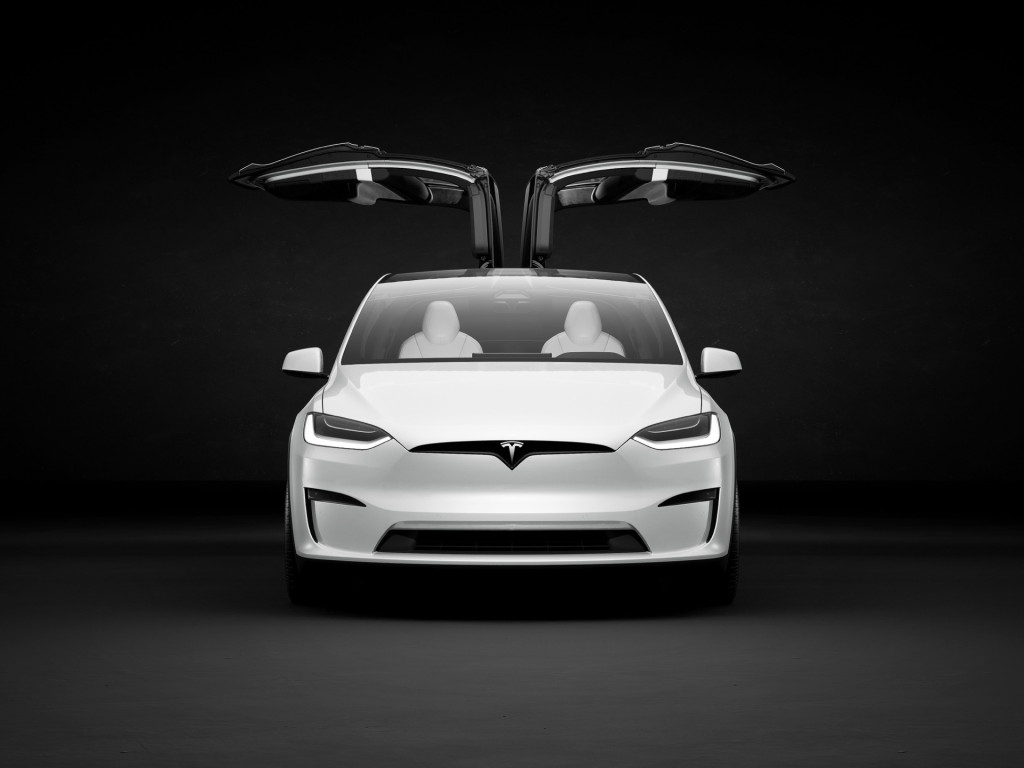 2023 Tesla Model X - med tillstånd av Tesla, Inc.