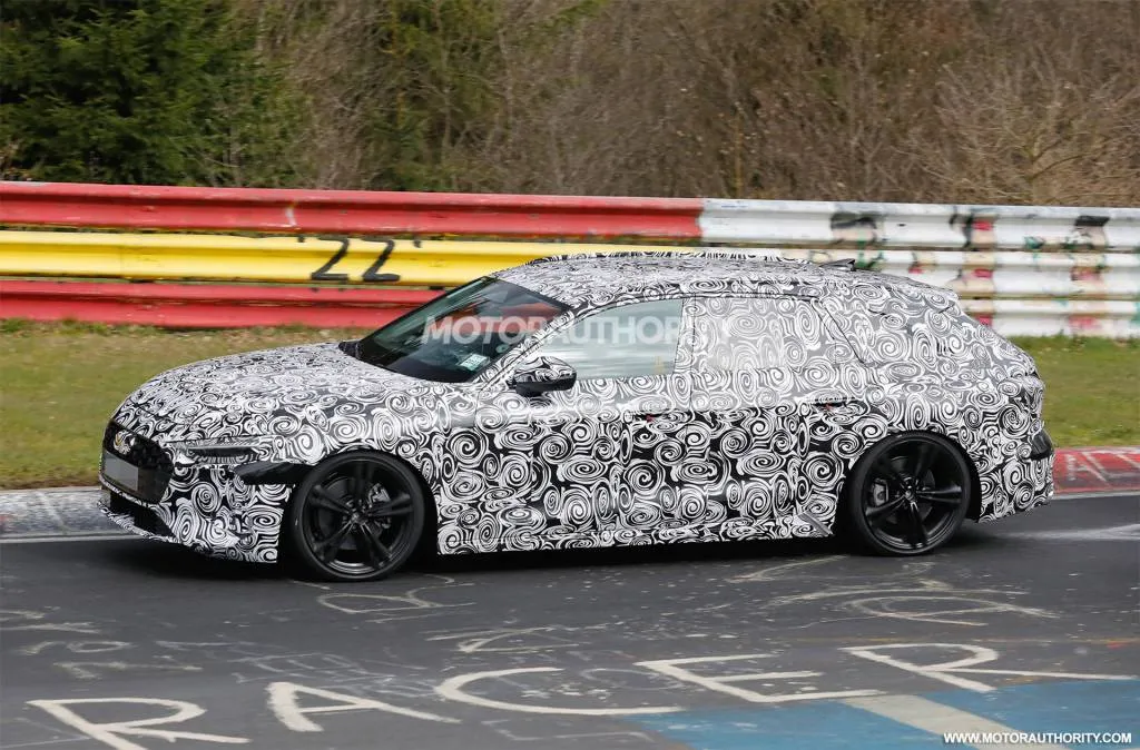 2025 Audi A5 Avant spy shots - Photo credit: Baldauf 2025 Audi A5 Avant spy shots - Photo credit: Baldauf
