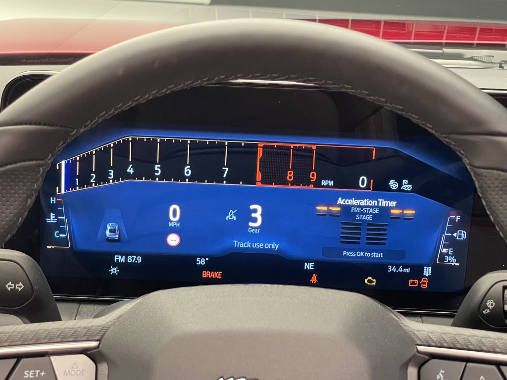 2024 Ford Mustang Acceleration Timer