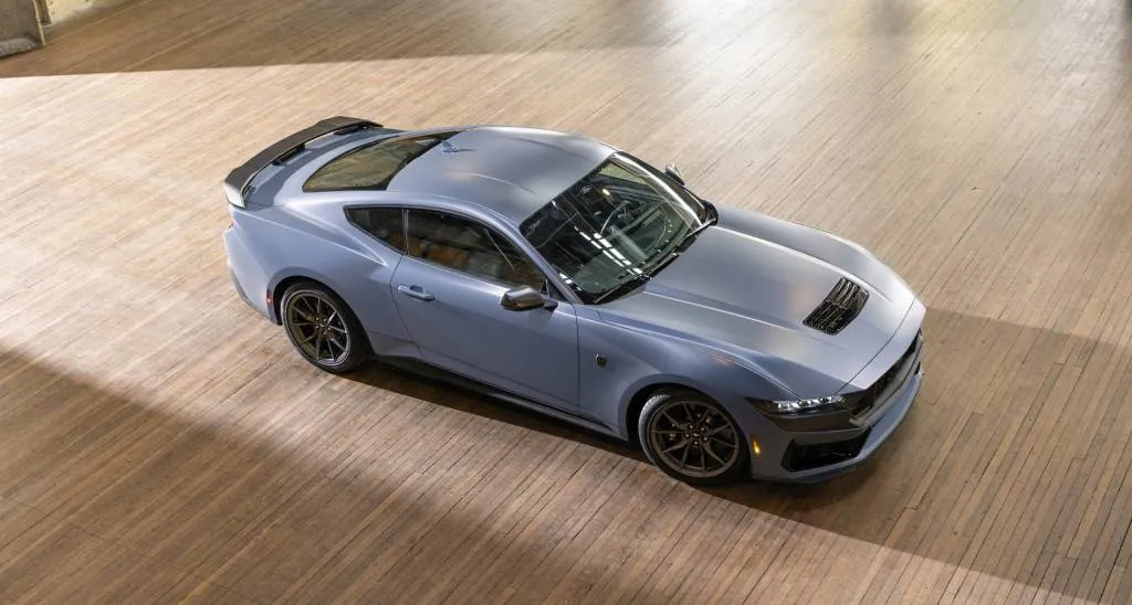 2024 Ford Mustang Dark Horse with factory paint protection film 2024 Ford Mustang Dark Horse with factory paint protection film