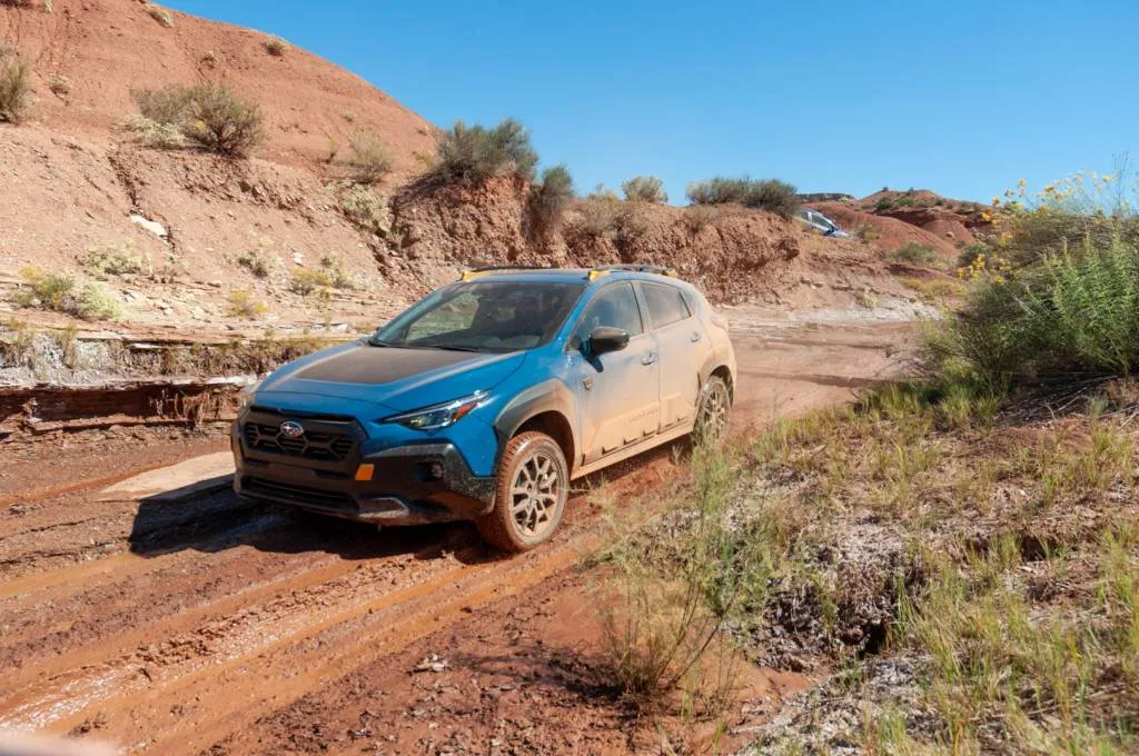 2024 Subaru Crosstrek Wilderness features Deep Snow and Mud X-Mode to enable more wheel slip to get through slippery stuff