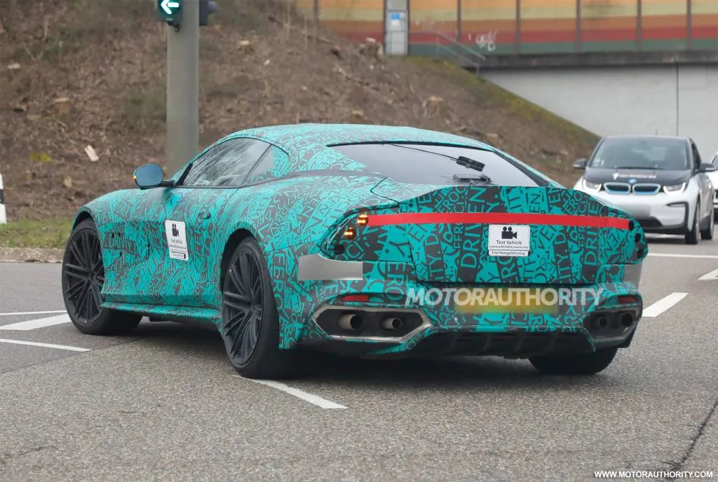 2025 Aston Martin DBS successor spy shots - Photo credit: Baldauf