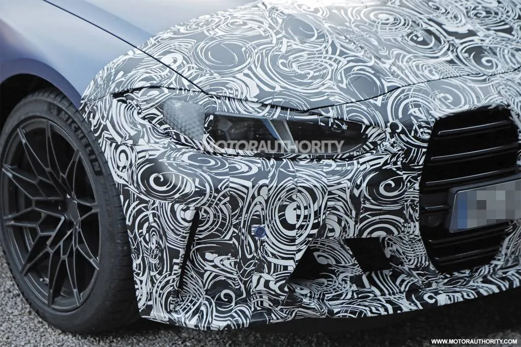 2025 BMW M3 facelift spy shots - Photo credit: Baldauf