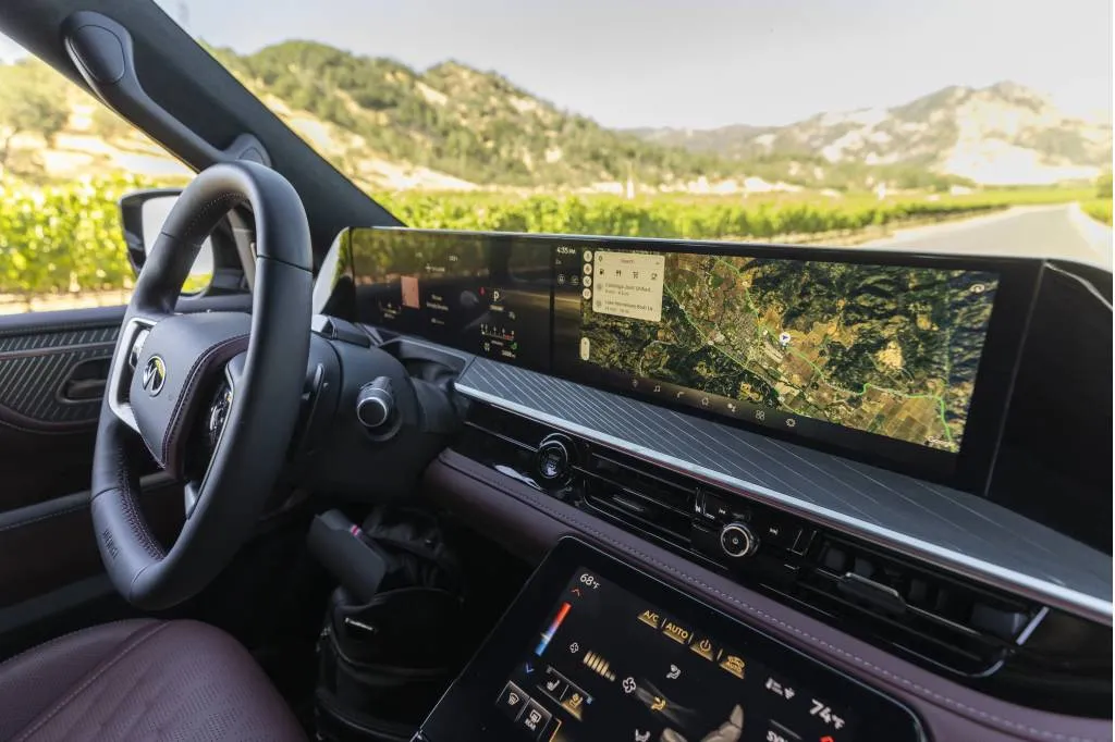 2025 Infiniti QX80 first drive, Napa Valley, June 2024