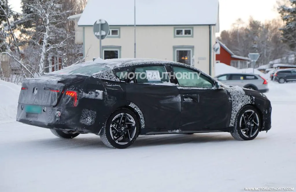 2025 Kia K4 (Forte) spy shots - Photo credit: Baldauf 