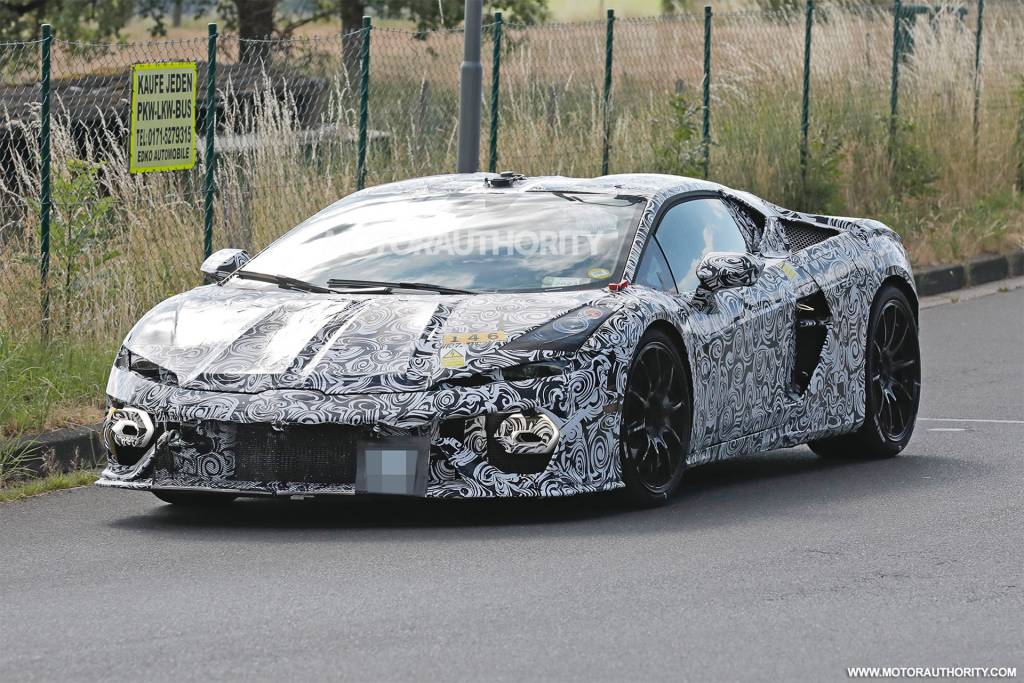 2025 Lamborghini Temerario spy shots - Photo credit: Baldauf