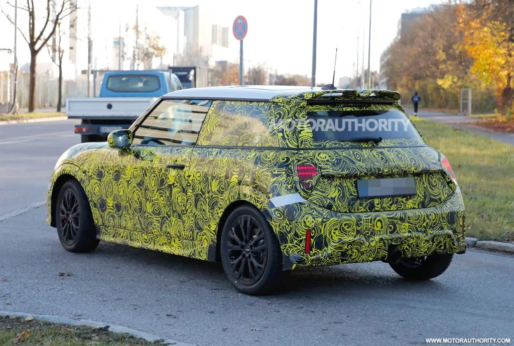 2025 Mini John Cooper Works spy shots - Photo credit: Baldauf