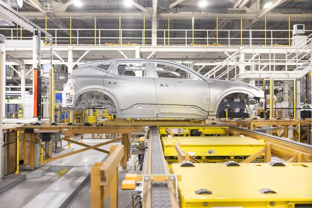 2025 Polestar 3 production at Volvo plant near Charleston, South Carolina - Aug. 2024