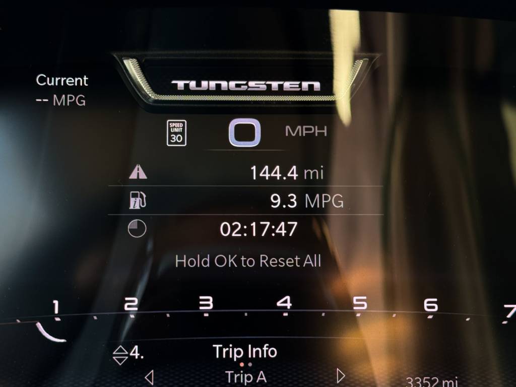 2025 Ram 1500 Tungsten towing