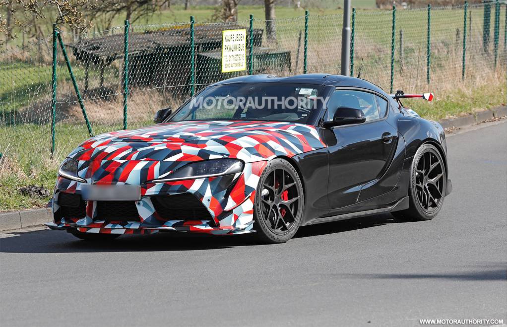 2025 Toyota GRMN Supra spy shots - Photo credit: Baldauf