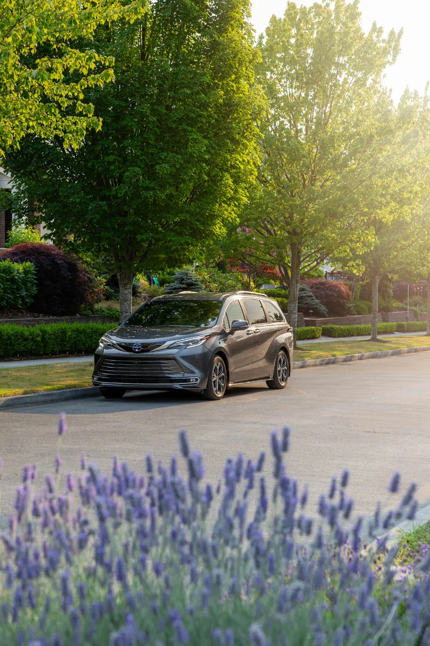 2025 Toyota Sienna hybrid minivan gains safety tech