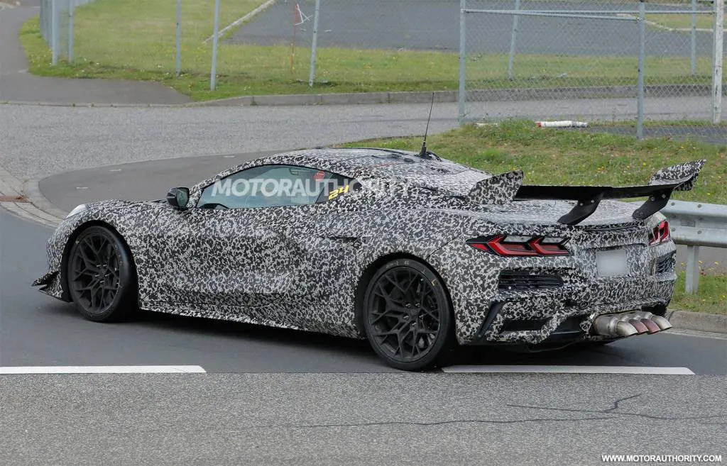 2026 Chevrolet Corvette Zora spy shots - Photo via Baldauf