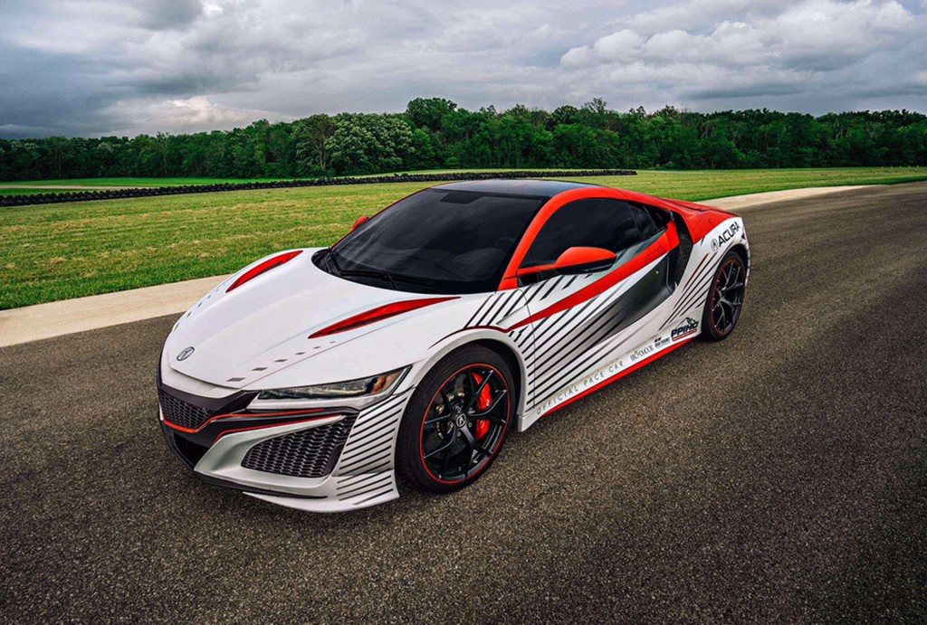 Modèle Réduit 1:18 ACURA NSX Pikes Peak 2015 – Édition Limitée 999 Ex – Top Speed – Neuf