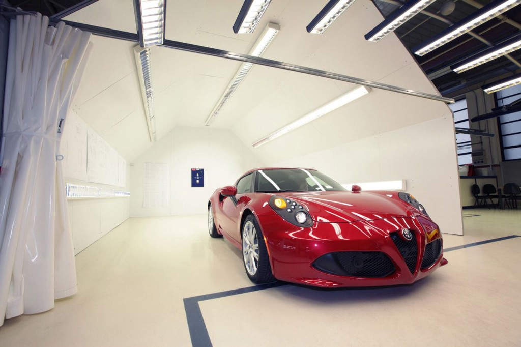 Alfa Romeo 4C production