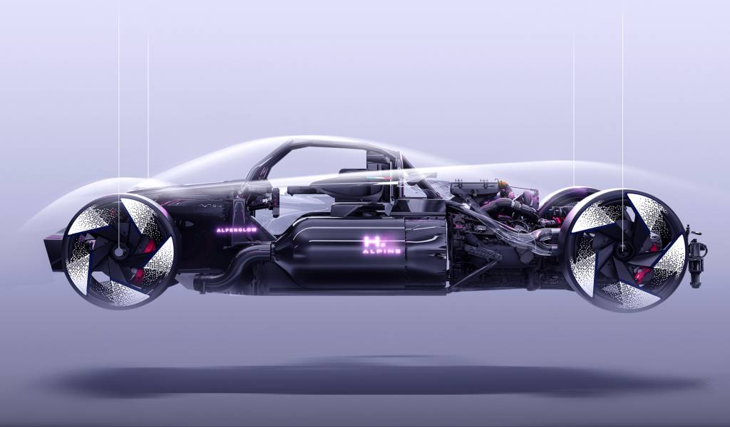 Alpine Alpenglow Hy4 concept Alpine Alpenglow Hy4 concept